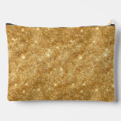 Gouden Sequin Patroon Etui (Achterkant)