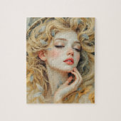 Gouden Seraf – Engel van Licht en Genade Legpuzzel (Verticaal)