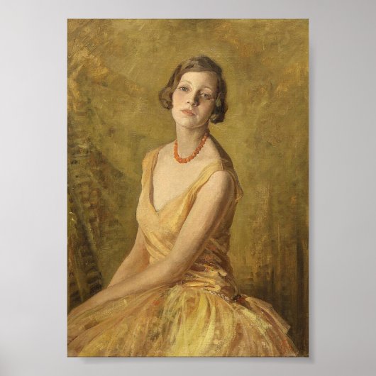 Gouden Sereniteit Poster (Voorkant)