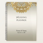Gouden Sieraagendagenda Planner (Voorkant)