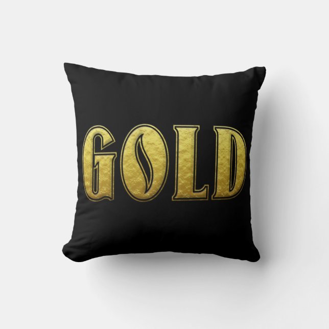 Gouden sierkussen (Voorkant)