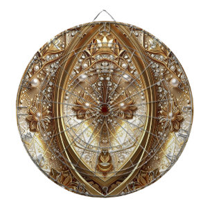 Gouden Sierlijke Dartbord