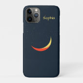 Gouden Sikkelmaan Case-Mate iPhone Case (Achterkant)