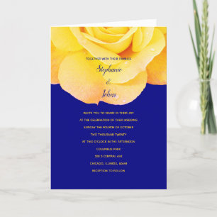 Gouden Sinaasappel Geel Rose Navy Blauw Bloemen Br
