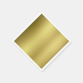 Gouden Sjabloon blanco Servet (Hoek)