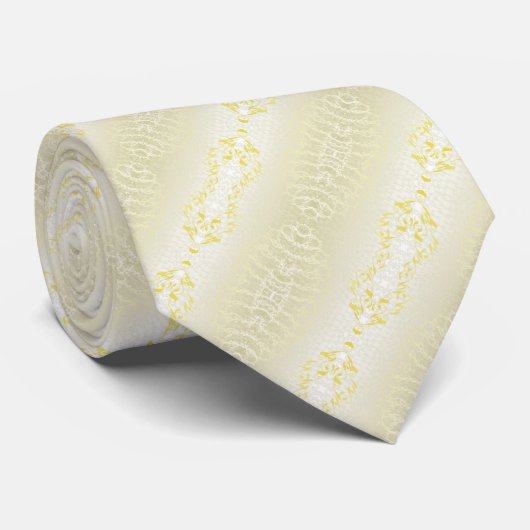 Gouden Slang Stropdas (Opgerold)