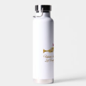 Gouden Sleutel en Vlinder Inspirerende Waterfles (Rechts)