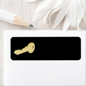 Gouden sleutel etiket (Insitu)