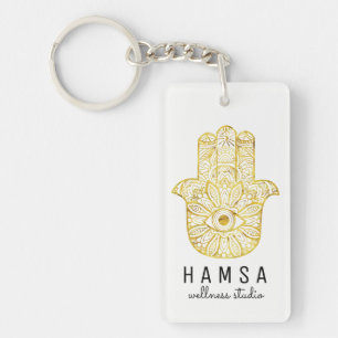 Gouden Sleutelhanger Hamsa