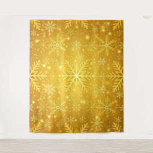 Gouden Sneeuw Wandkleed