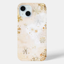 Gouden Sneeuwvlok Bliss Telefoon Case