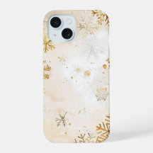 Gouden Sneeuwvlok Bliss Telefoon Case