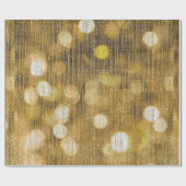 Gouden Sparkle Glitterij Cadeaupapier (Vlak)