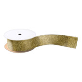 Gouden Sparkle Ribbon Lint (Spoel)
