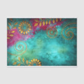 Gouden Spiraal Decoupage Tissuepapier (Voorkant)