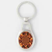 Gouden sprankelende lichten sleutelhanger (Voorkant)