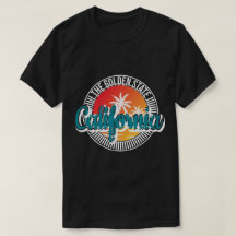 gouden staat californië T-shirt