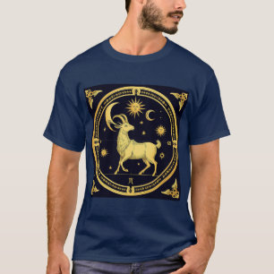 Gouden Steenbok horoscoop liefhebbers, spirituele  T-shirt