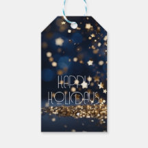 Gouden Ster Glitter Prettig Kerstfeest