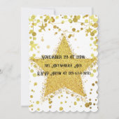 Gouden Ster Kaart (Achterkant)