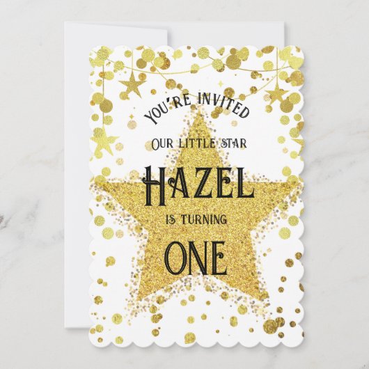 Gouden Ster Kaart (Voorkant)