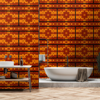 Gouden ster van de weide behang