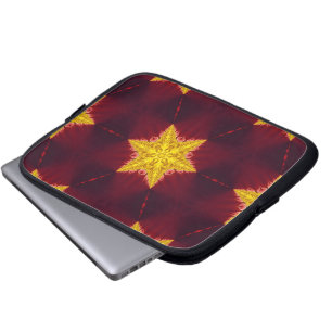 Gouden sterren laptophoes laptop sleeve