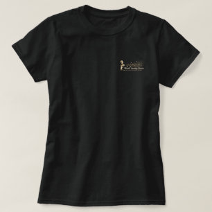 Gouden sterren Make-up Lichaamsschilderkunst Spuit T-shirt