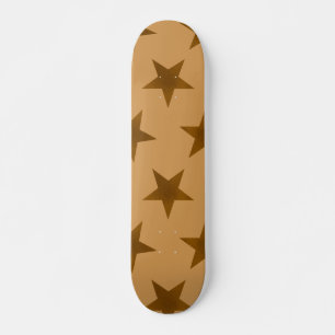 Gouden sterren patroon 14 skateboard