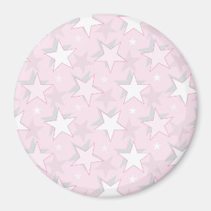 Gouden sterren patroon 1 magneet