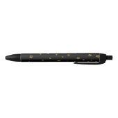 Gouden Sterren Zwarte Inkt Pen (Bodem)