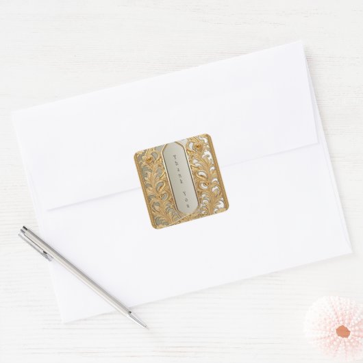 Gouden Sticker (Envelop)
