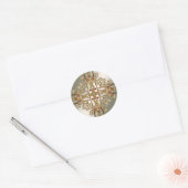 Gouden  Sticker (Envelop)