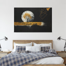 Gouden stilte onder de maan