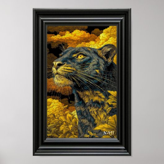 Gouden Stilte Poster (Voorkant)