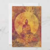 Gouden Stilte | Spiritueel Licht Design Kaart (Achterkant)