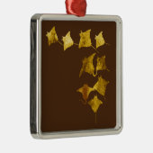 Gouden Stingrays Metalen Ornament (Rechts)