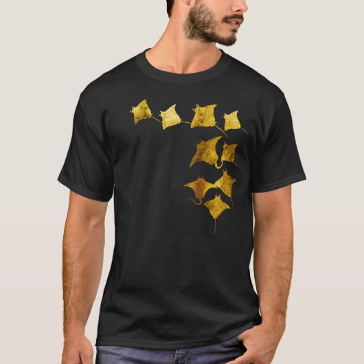 Gouden Stingrays T-shirt (Voorkant)