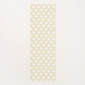 Gouden Stippen op wit Yogamat (Voorkant)