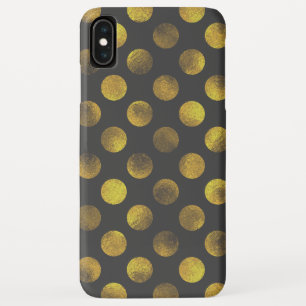 Gouden Stippen Vervaaagd iPhone XS Max Hoesje