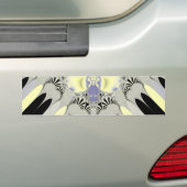 Gouden Stralen Bumpersticker (Op auto)