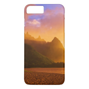 Gouden strand zonsondergang, Hawaï iPhone 8 Plus / 7 Plus Hoesje