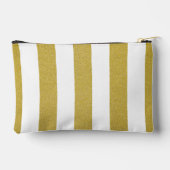 Gouden strepen, witte strepen, gestreept patroon etui (Achterkant)