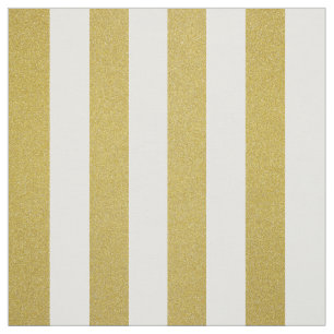 Gouden strepen, witte strepen, gestreept patroon stof