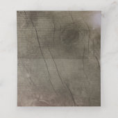 Gouden String Lights Rustieke Houten Schuur Bruilo (Binnenkant ongevouwen)