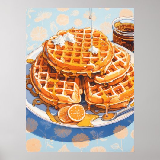 Gouden Stroop Bliss Poster (Voorkant)