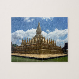 gouden stupa laos legpuzzel