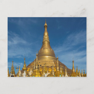 Gouden Stupa Tempel Briefkaart