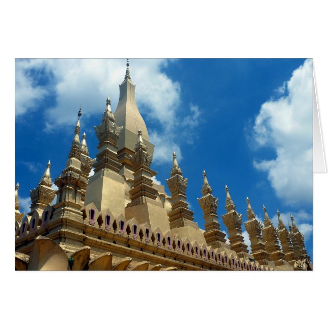 gouden stupa topjes (Voorkant Horizontaal)