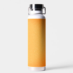 Gouden Sunset Sparkle Geïsoleerde Fles